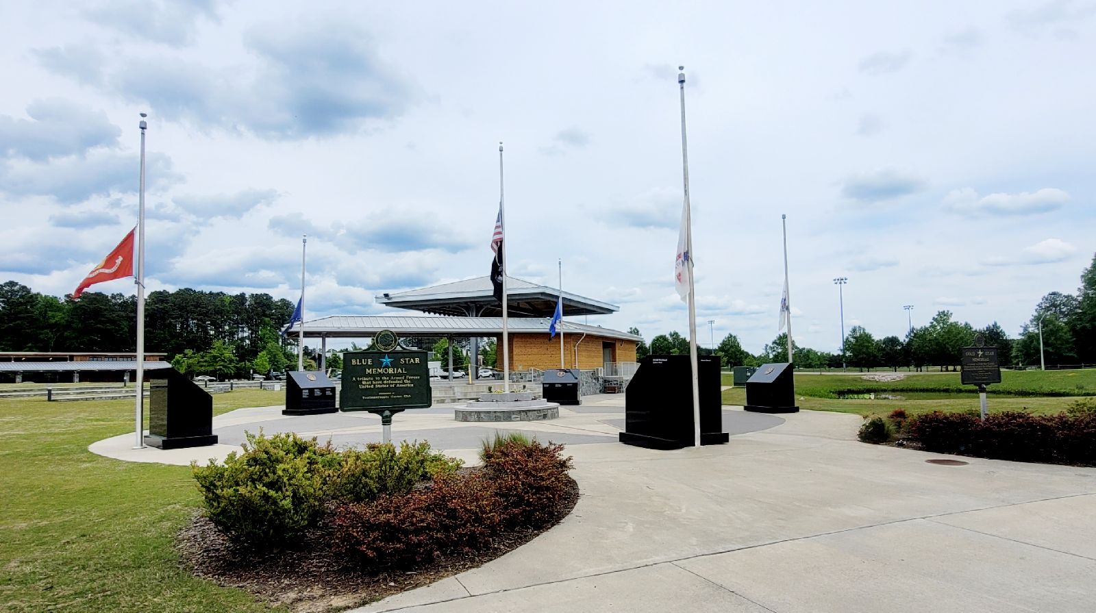 Veterans Memorial at Knightdale Station Park
