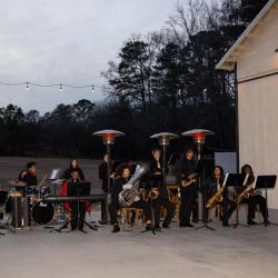 jazz band performing at the 2026 Knightdale State of the Town