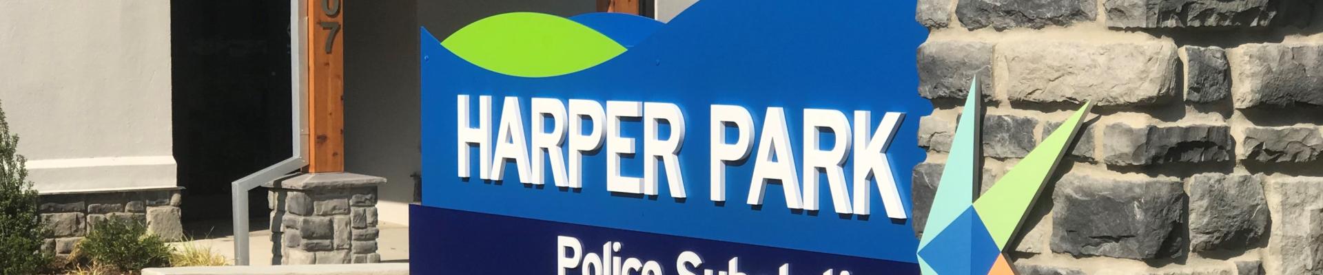 Harper Park Signage