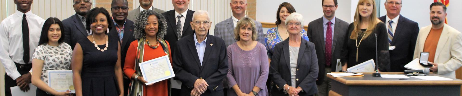 Mayor's Award Recipients