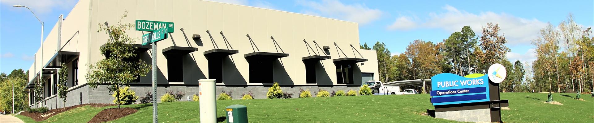New Public Works Facility