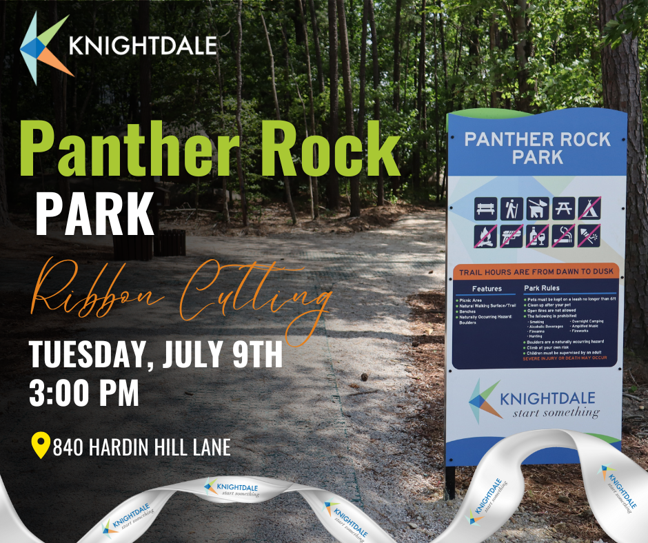 Panther Rock Park Ribbon Cutting