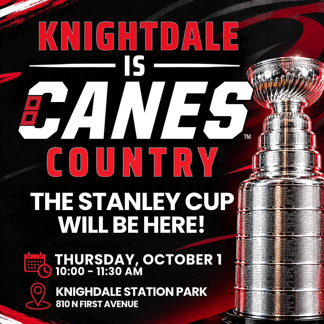 Stanley Cup Visits Knightdale