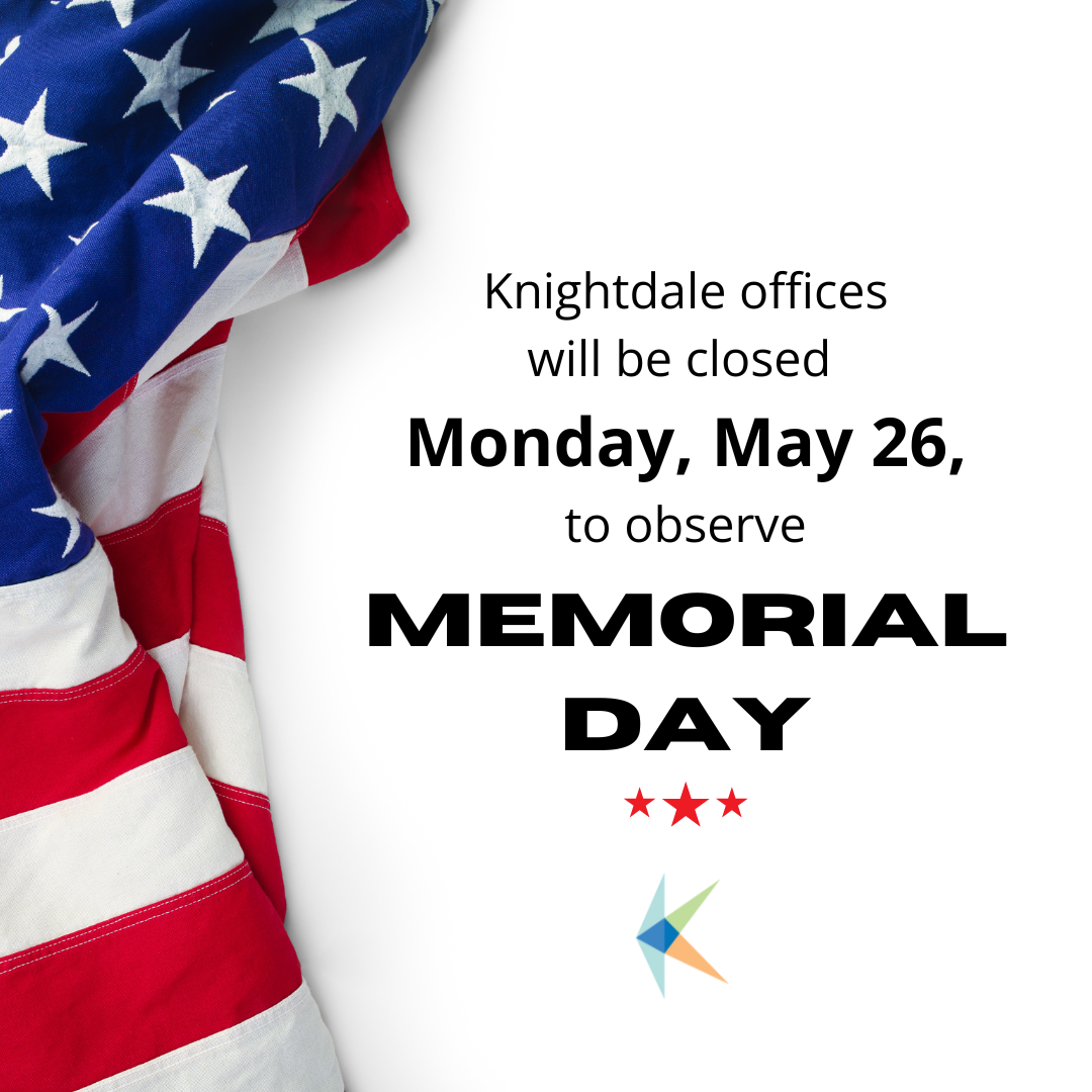 Knightdale Office Closure Graphic