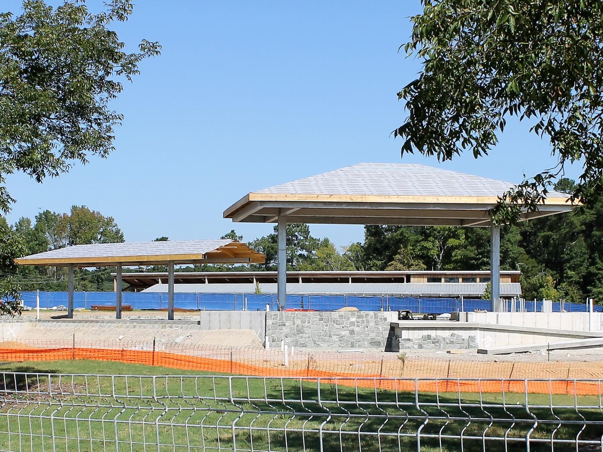 Knightdale Veterans Memorial Construction