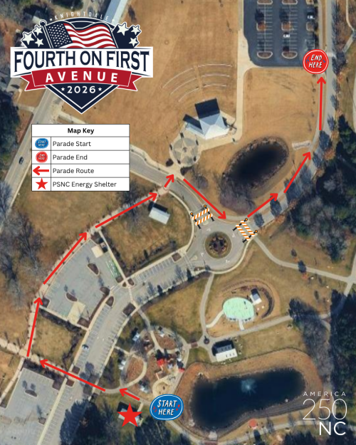 bike parade map