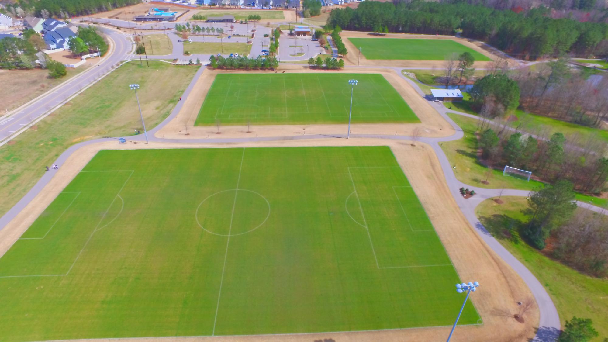 Knightdale Station Park soccer fields