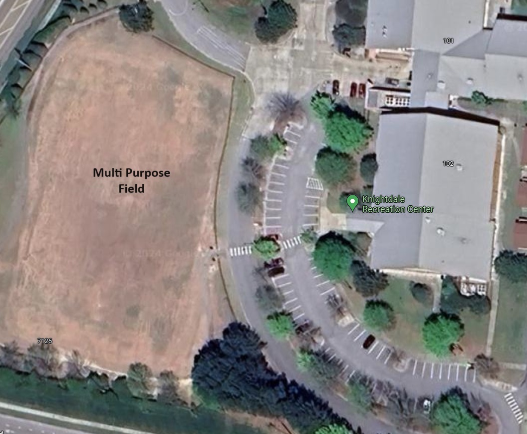 Athletic Fields from above.