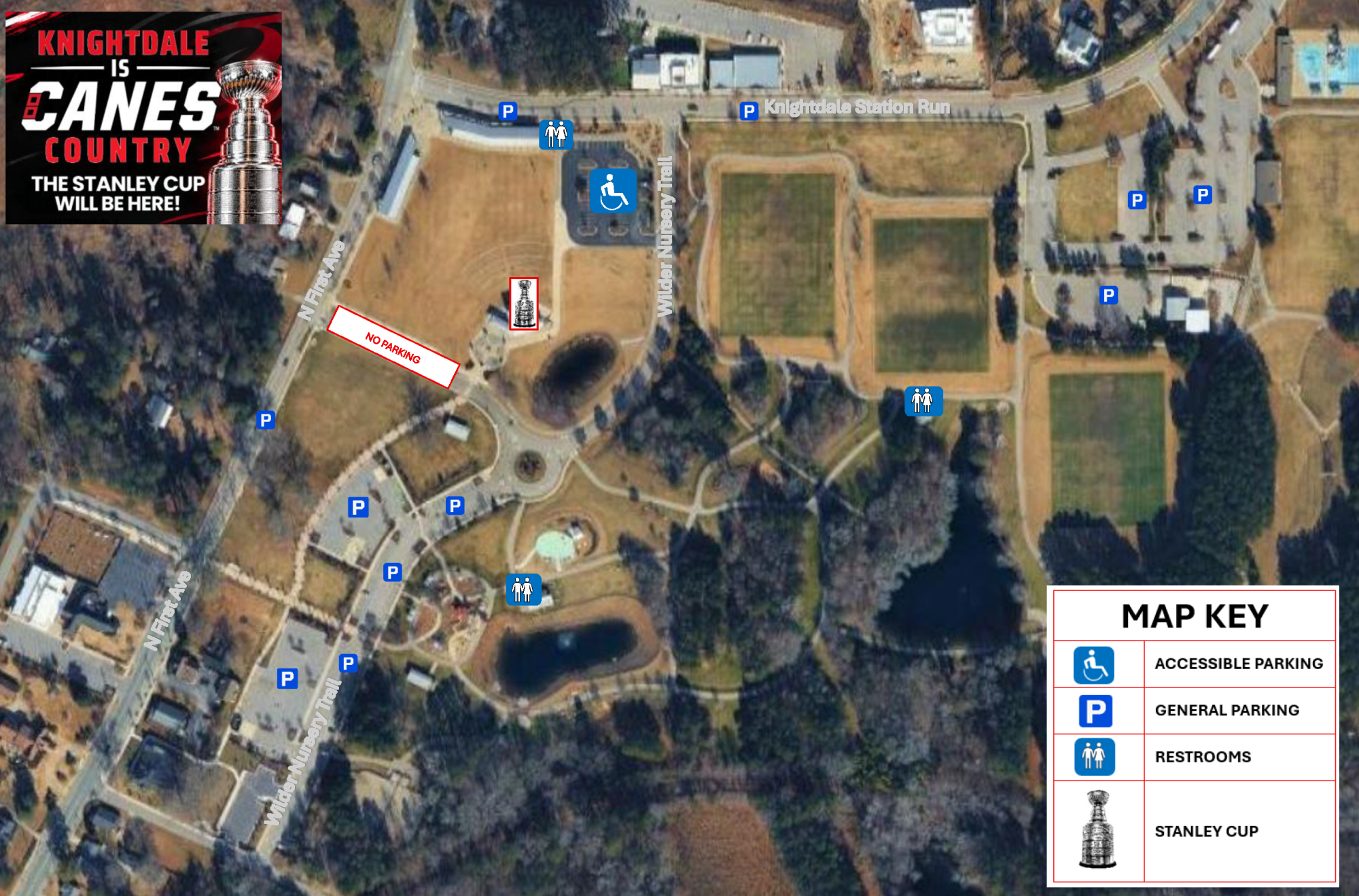 Stanley Cup Event Map