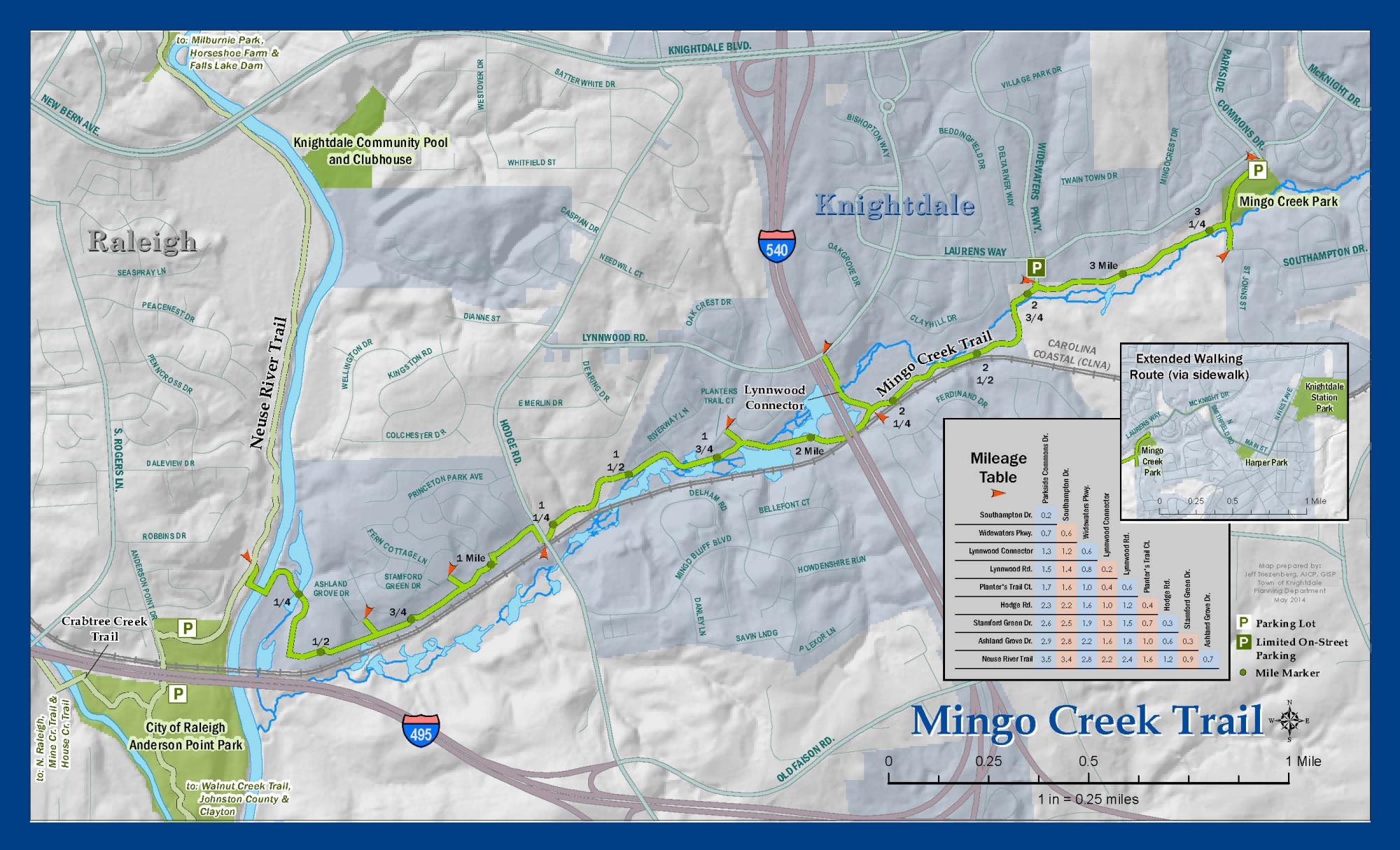 Mingo Creek Trail Map
