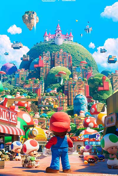 Mario Bros. Movie Flyer