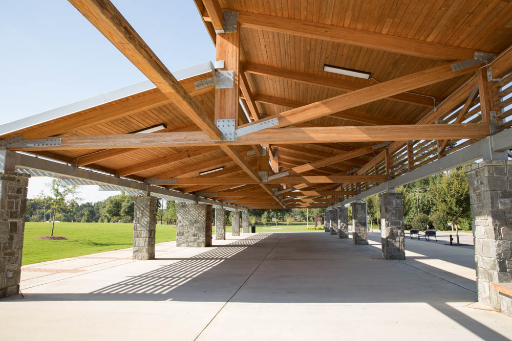 Wilder Plaza Pavilions at Knightdale Station Park