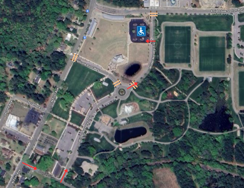 accessible parking directions