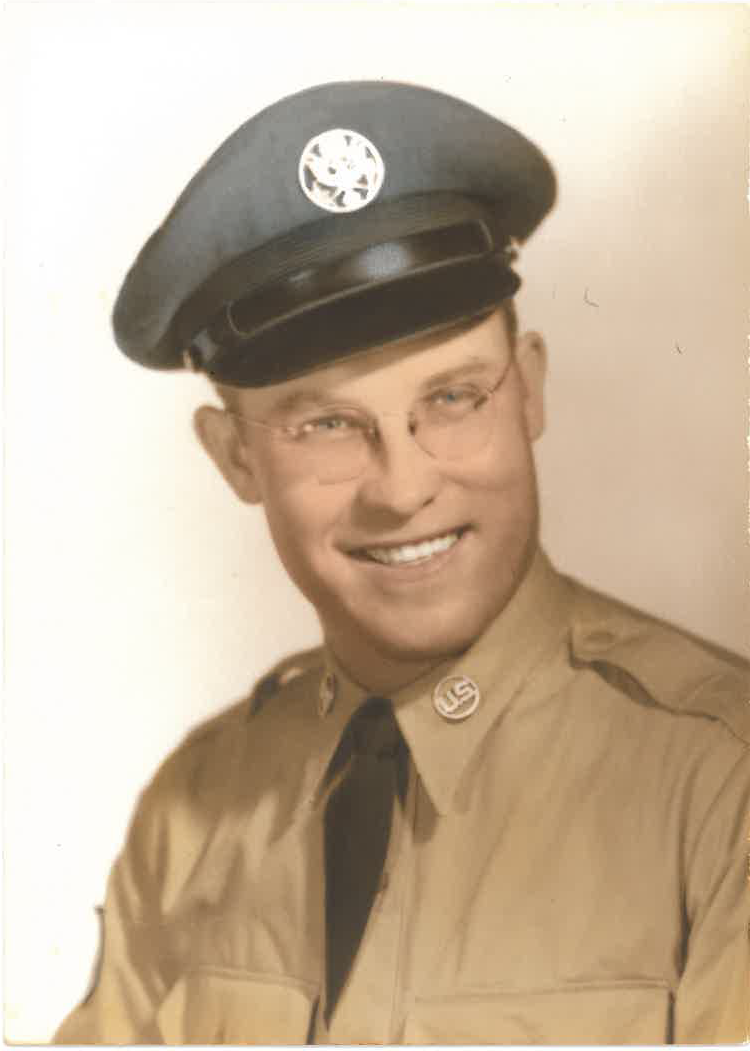 Dudley Stallings in uniform