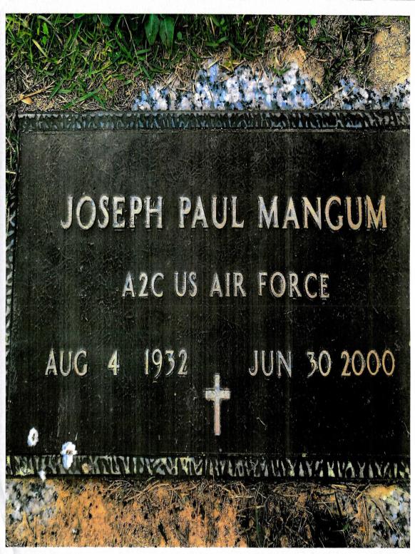 United States Air Force Veteran Joseph Mangum