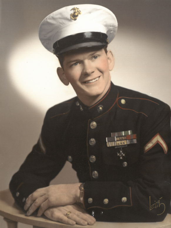 United States Marine Veteran Floyd Frey